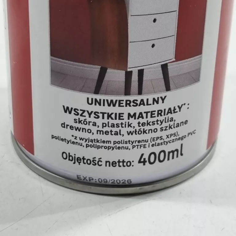KLEJ KONTAKTOWY SPRAY BEZBRAWNY 0.4 L AXTON