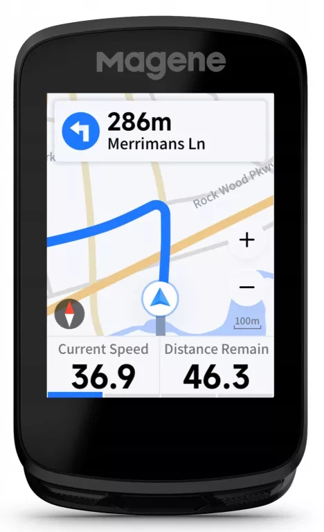 MAGENE C606 KOMPUTER ROWEROWY LICZNIK GPS NAWIGACJA MAPY BLUETOOTH WIFI