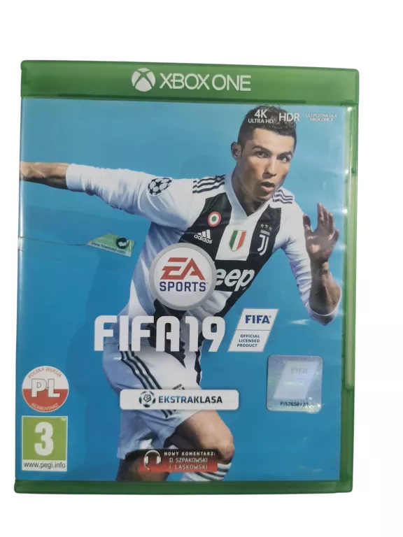 XBOX ONE FIFA 19 PL