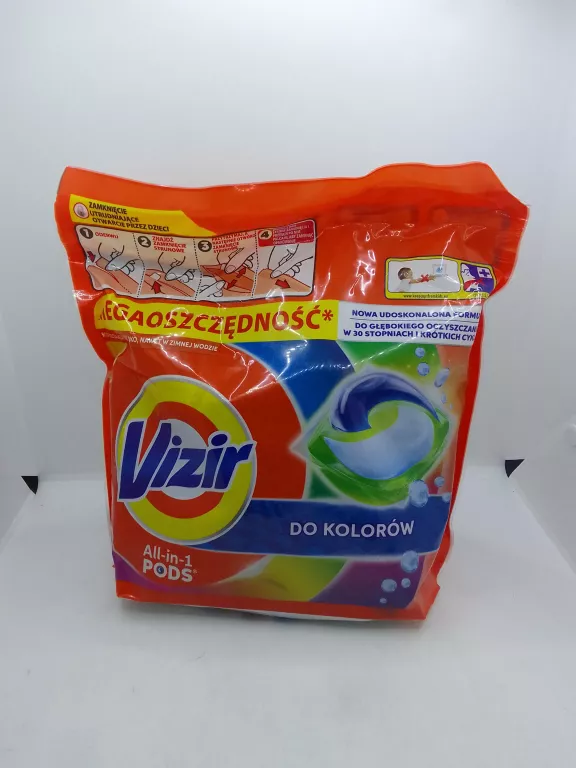VIZIR ALL-IN-1 PODS KAPSUŁKI DO PRANIA COLOR 60 SZT.