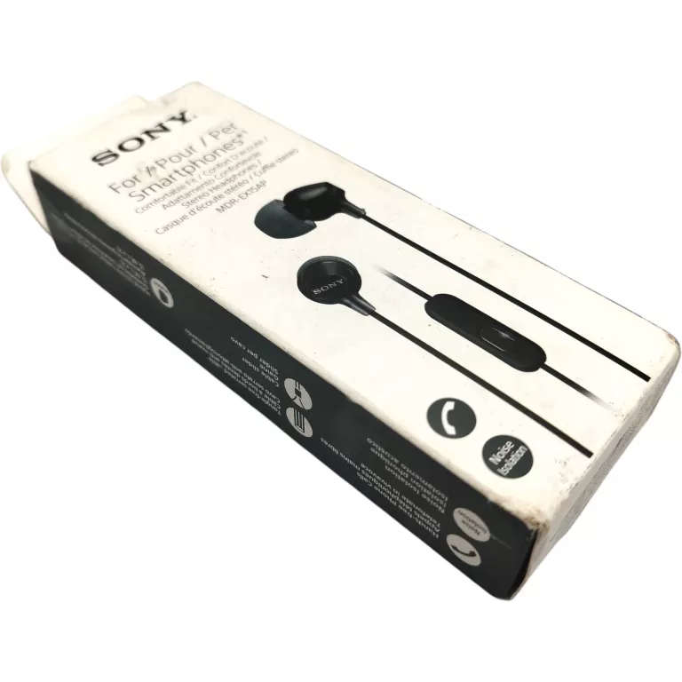 SŁUCHAWKI SONY MDR-EX15AP MIKROFON DOKANAŁOWE