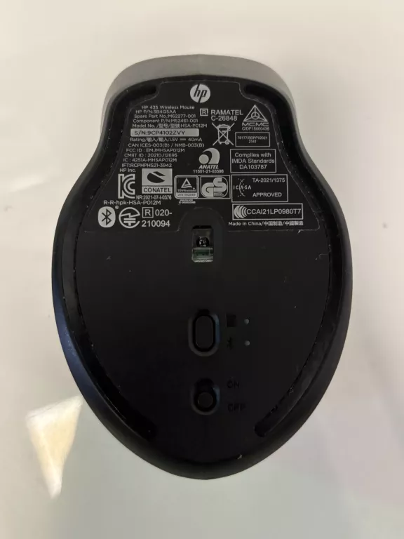 MYSZ BEZPRZEWODOWA (BLUETOOTH) HP 435 WIRELESS MOUSE