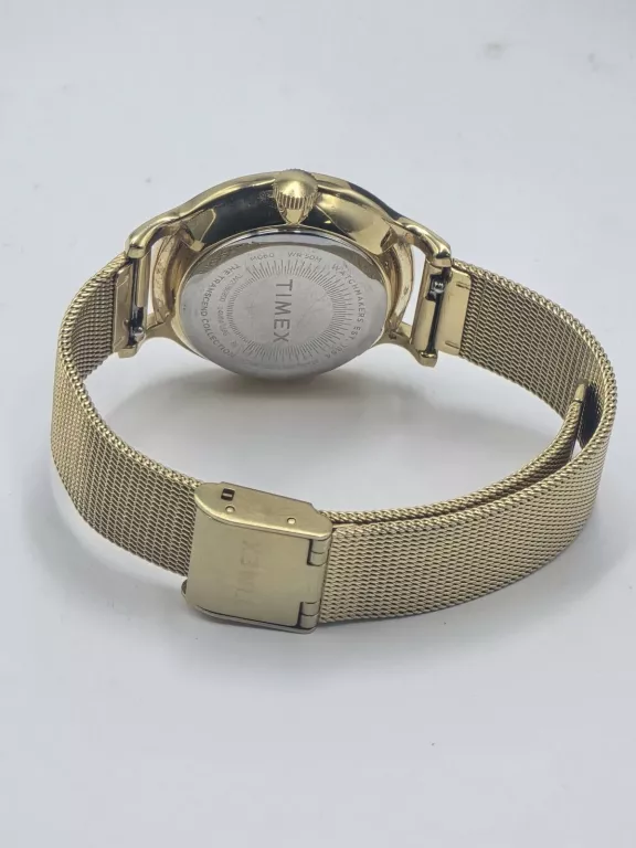 ZEGAREK DAMSKI TIMEX TW2U86800 ZŁOTY BRANSOLETA KOMPLET