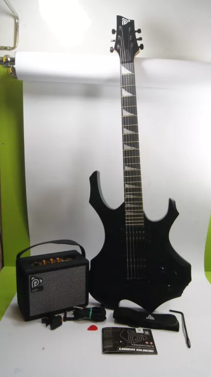 GITARA ELEKTRYCZNA ZESTAW PYLE PMGTRKT101 DO NAUKI/ Z WZMACNIACZEM