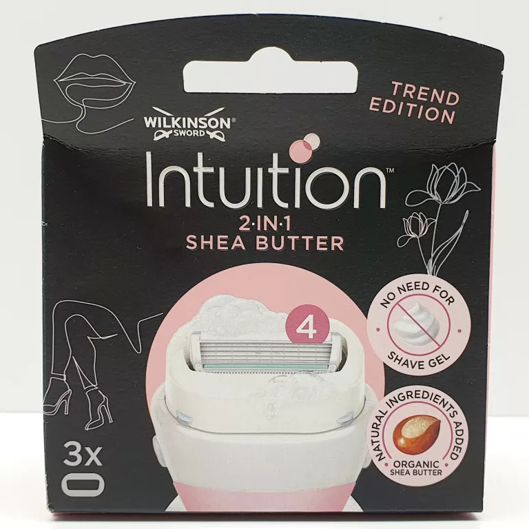 WILKINSON INTUITION WKŁADY SHEA BUTTER PINK