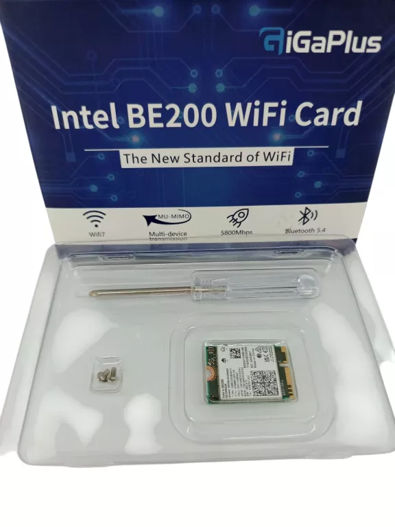 KARTA WI-FI 7 INTEL BE200.NGWG.NV NO VPRO Z BT 5.4