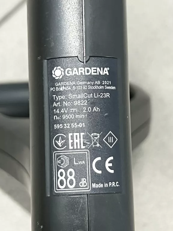 PODKASZARKA AKUMULATOROWA GARDENA SMALLCUT LI-23R