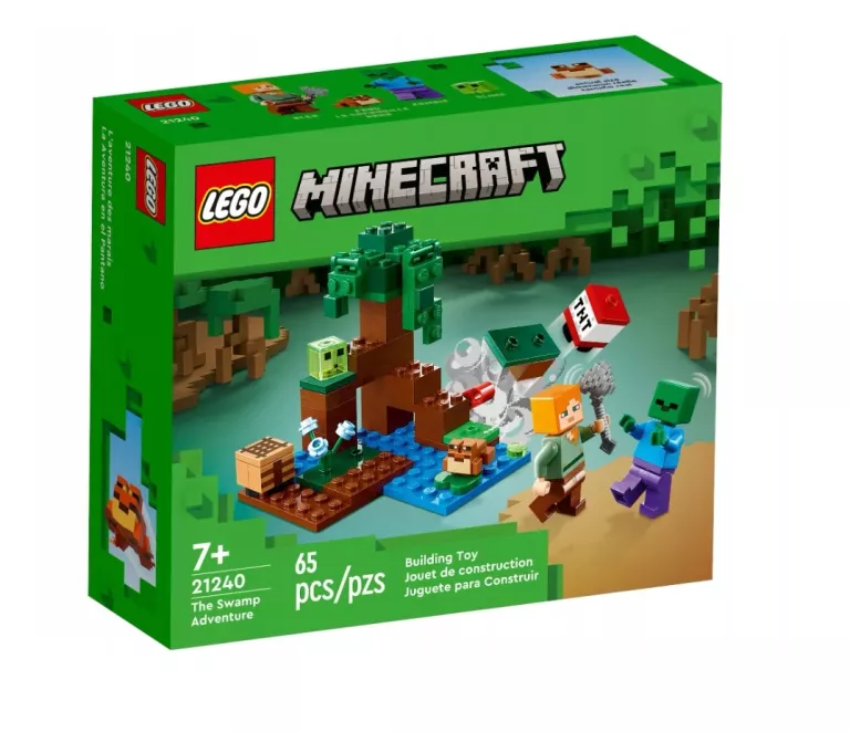 LEGO MINECRAFT 21240 PRZYGODA NA MOKRADŁACH
