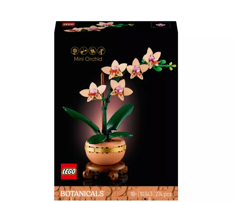 LEGO ICONS MAŁA ORCHIDEA 10343