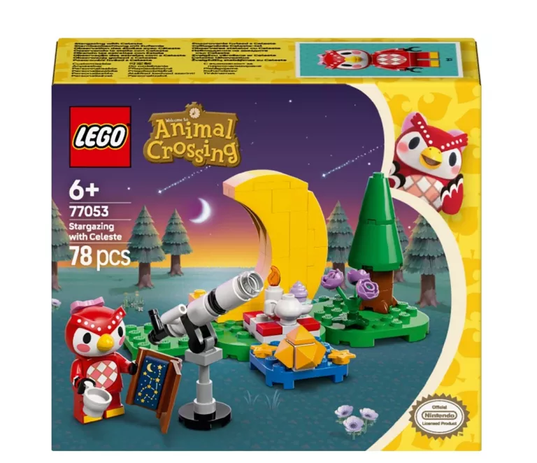 LEGO ANIMAL CROSSING 77053 OBSERWACJA GWIAZD Z CELESTE