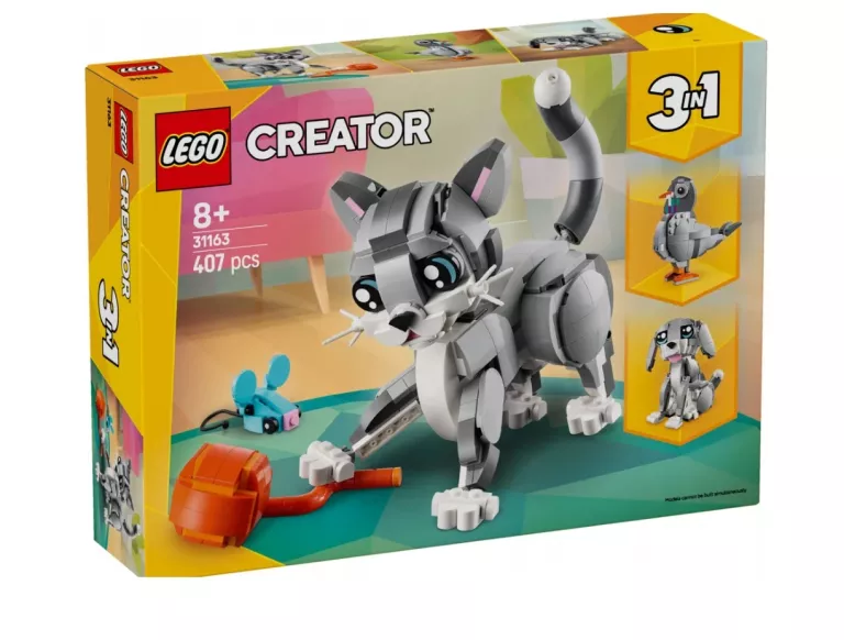 LEGO CREATOR 3W1 PSOTNY KOT KOTEK