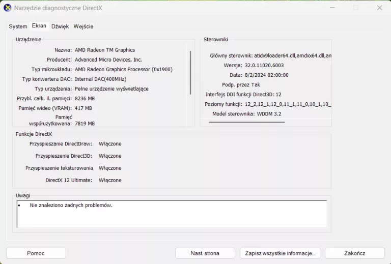 HP PAVILION 16-AG0019NW 16" AMD RYZEN 7 8840U 16/512GB SSD G.W.13.02.2027!