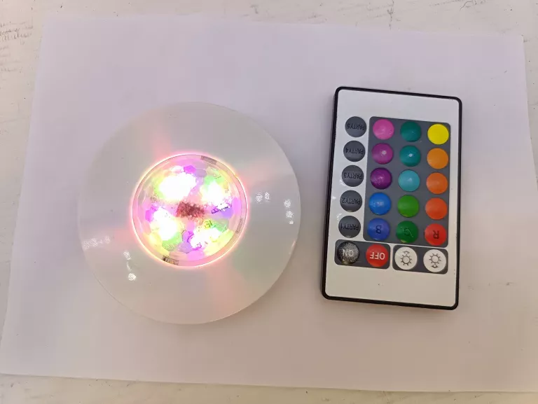LAMPKA DISCO Z PILOTEM