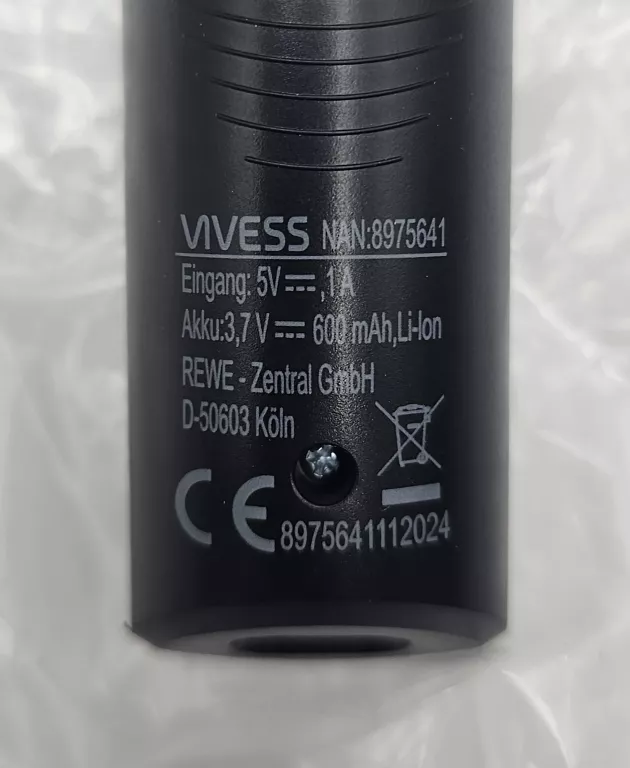 MASZYNKA DO STRZYŻENIA VIVESS BEZPRZEWODOWA KOMPLET