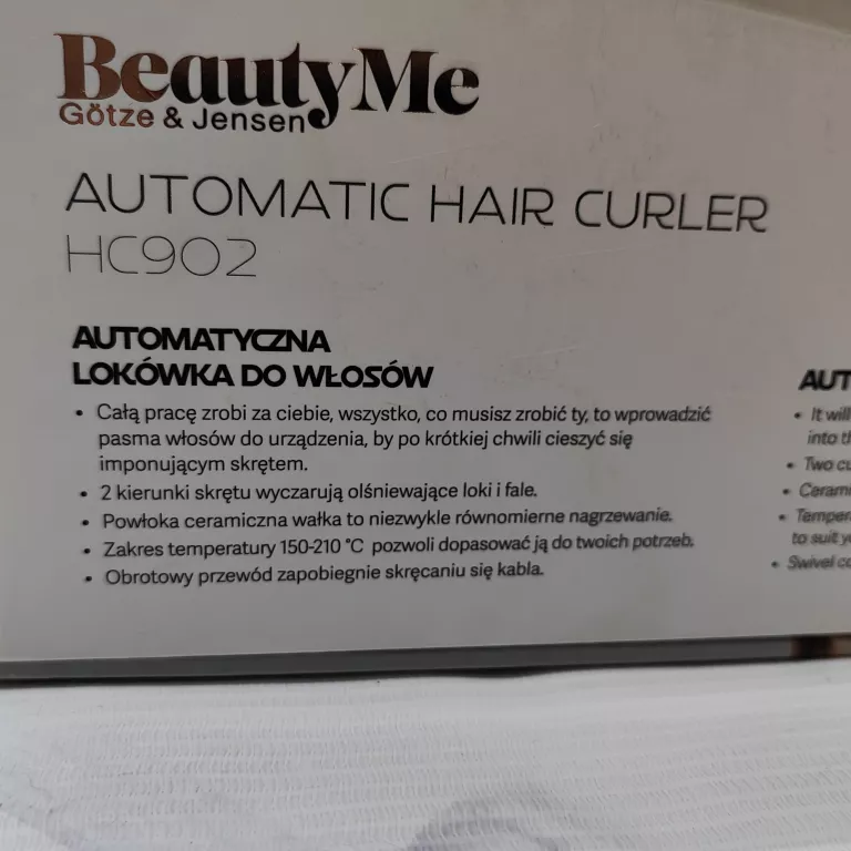 LOKÓWKA AUTOMATYCZNA BEAUTYME HC902 KOMPLET