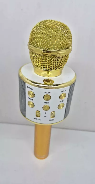 MIKROFON ZŁOTY WS585