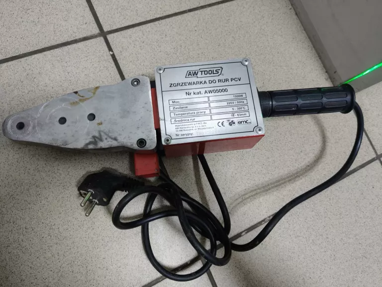 ZGRZEWARKA DO RUR PCV AWTOOLS AW05000