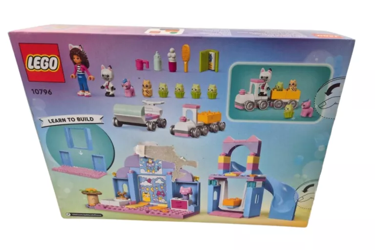 LEGO KOCI DOMEK GABI KICI KLUBIK USZKO ZESTAW DLA DZIECI GABBY'S DOLLHOUSE
