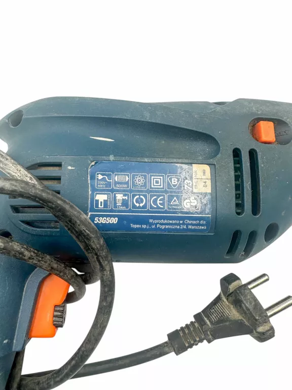 WIERTARKA BEZUDAROWA PEGASUS 500 W