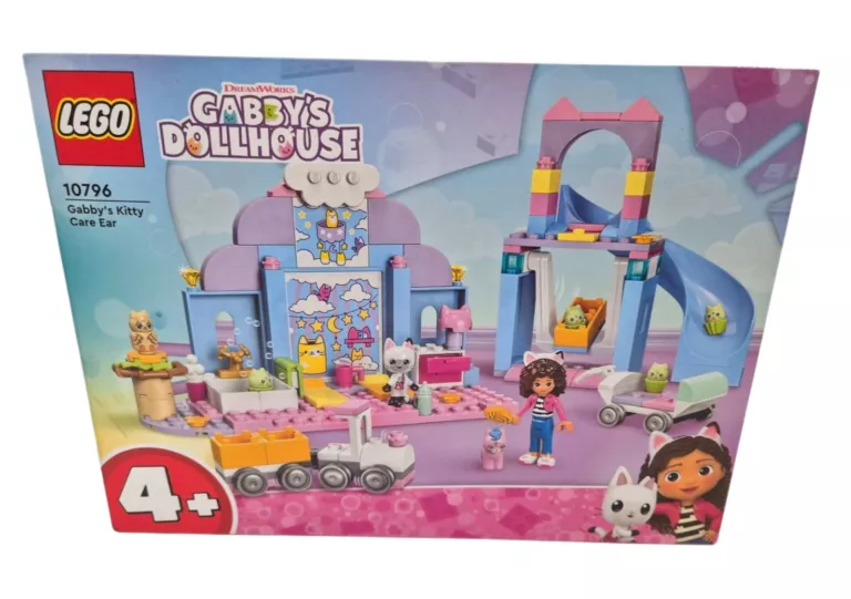 LEGO KOCI DOMEK GABI KICI KLUBIK USZKO ZESTAW DLA DZIECI GABBY'S DOLLHOUSE