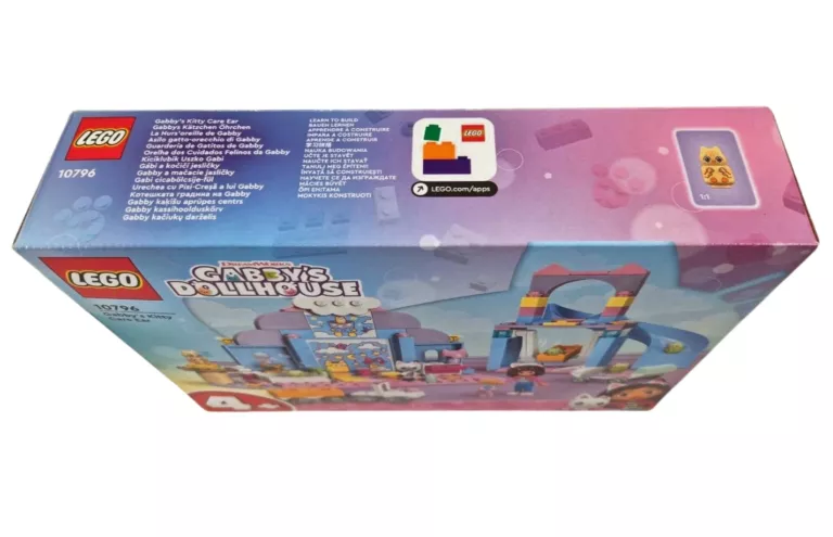 LEGO KOCI DOMEK GABI KICI KLUBIK USZKO ZESTAW DLA DZIECI GABBY'S DOLLHOUSE
