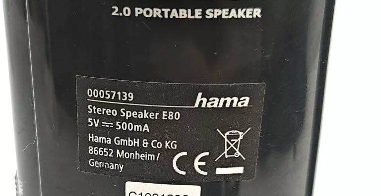 GŁOŚNIKI HAMA E80 2.0