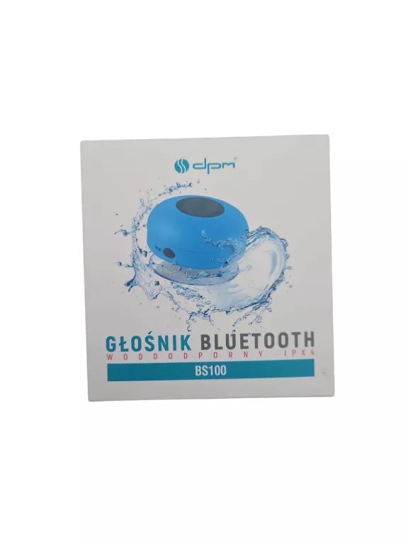 GŁOŚNIK BLUETOOTH DPM BS100 IPX4
