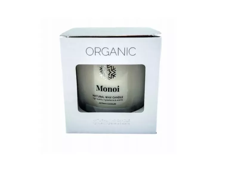 ŚWIECA WOSKOWA ORGANIC ZAPACHOWA WINTER MONOI 5908289429282