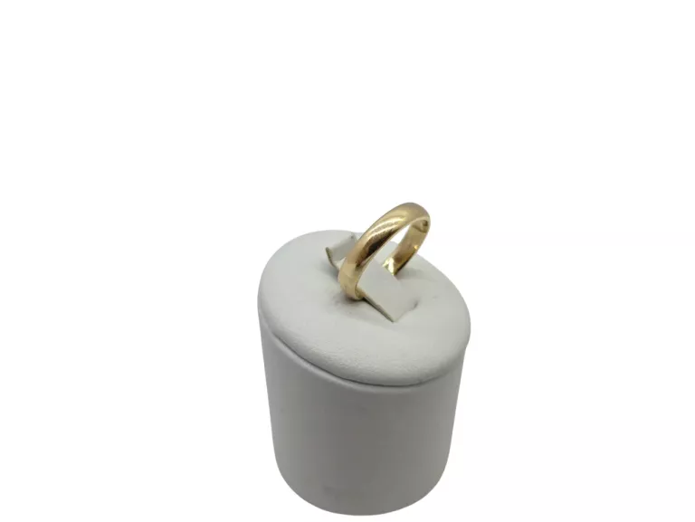 WYRÓB JUBILERSKI UŻYWANY ZŁOTA OBRĄCZKA 585 4.04G R.16