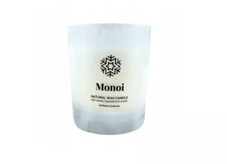 ŚWIECA WOSKOWA ORGANIC ZAPACHOWA WINTER MONOI 5908289429282