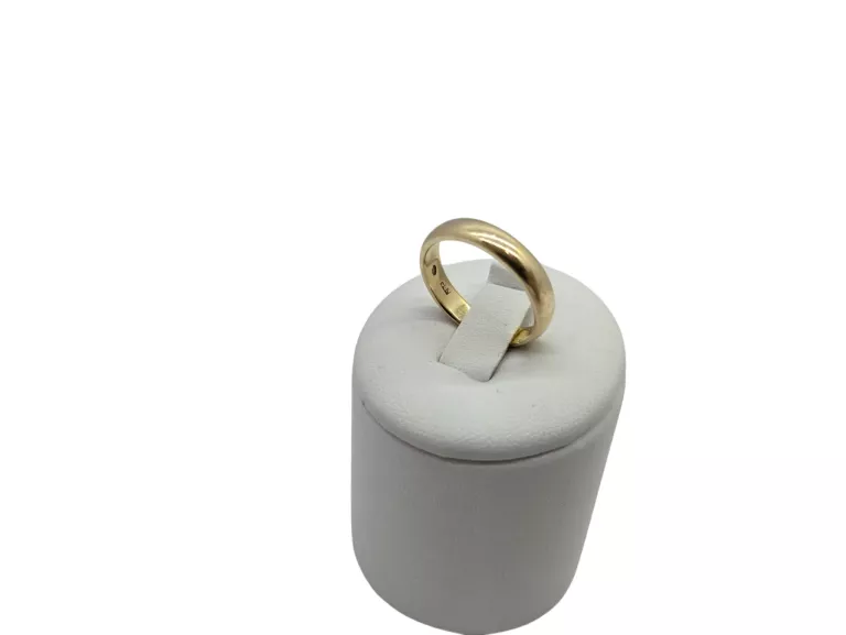 WYRÓB JUBILERSKI UŻYWANY ZŁOTA OBRĄCZKA 585 4.04G R.16