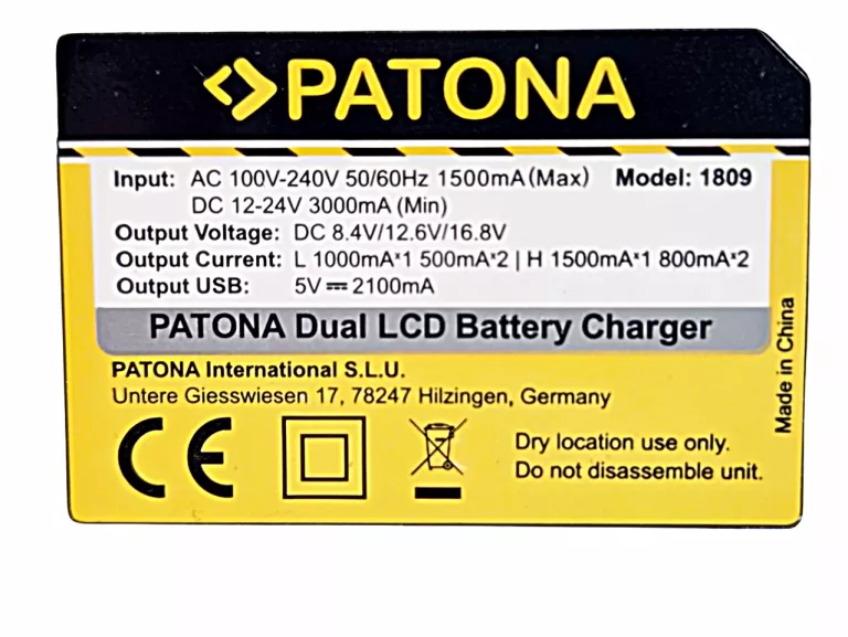 ŁADOWARKA PATONA DUAL LCD 1809