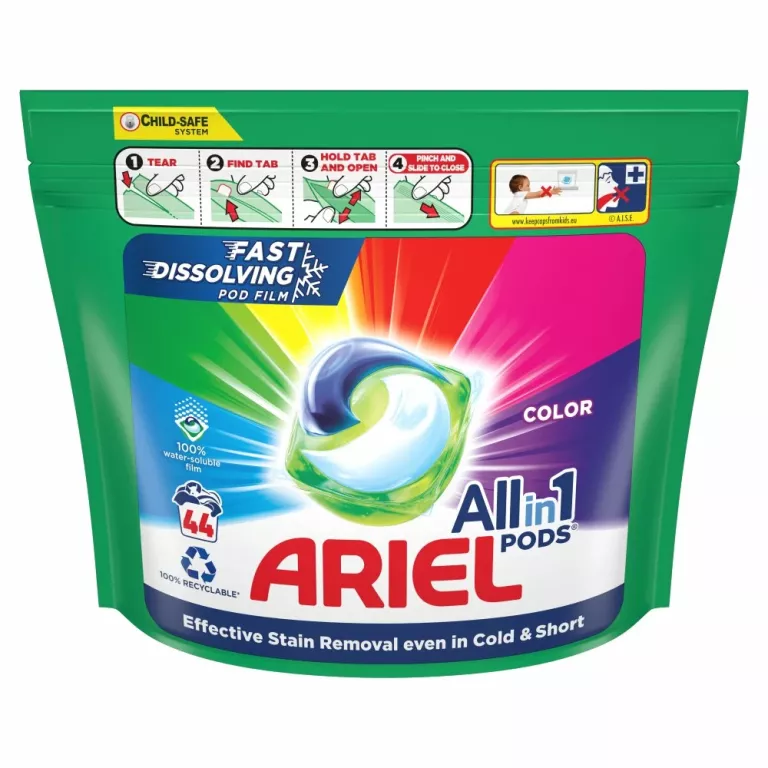 KAPSUŁKI DO PRANIA ARIEL ALL IN 1 PODS COLOR 44