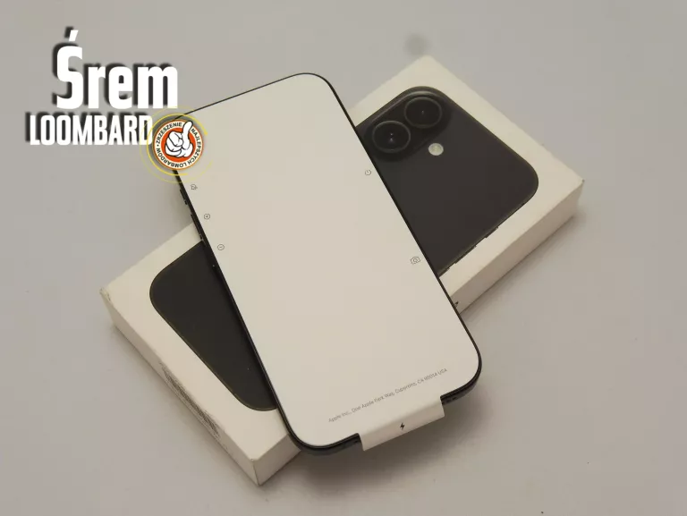 TELEFON IPHONE 16, 128GB, KOMPLET, IGŁA STAN!