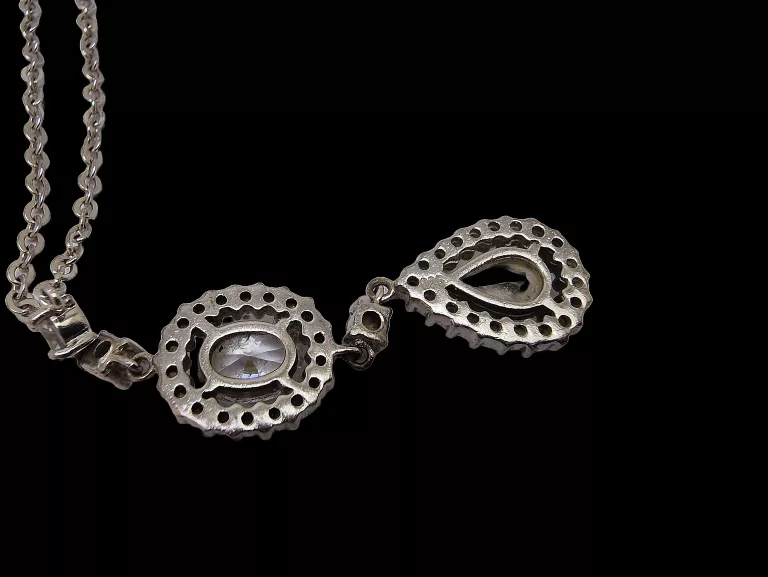 SREBRNY ELEGANCKI ŁAŃCUSZEK 8,60G 925