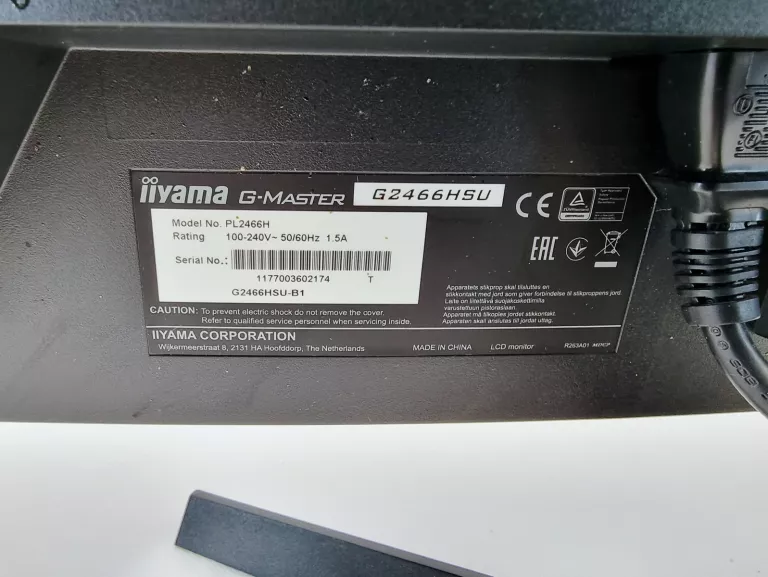 MONITOR IIYAMA G-MASTER 24 G2466HSU