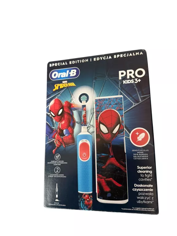 SZCZOTECZKA ELEKTRYCZNA DZIECIĘCA ORALB PRO KIDS 3+