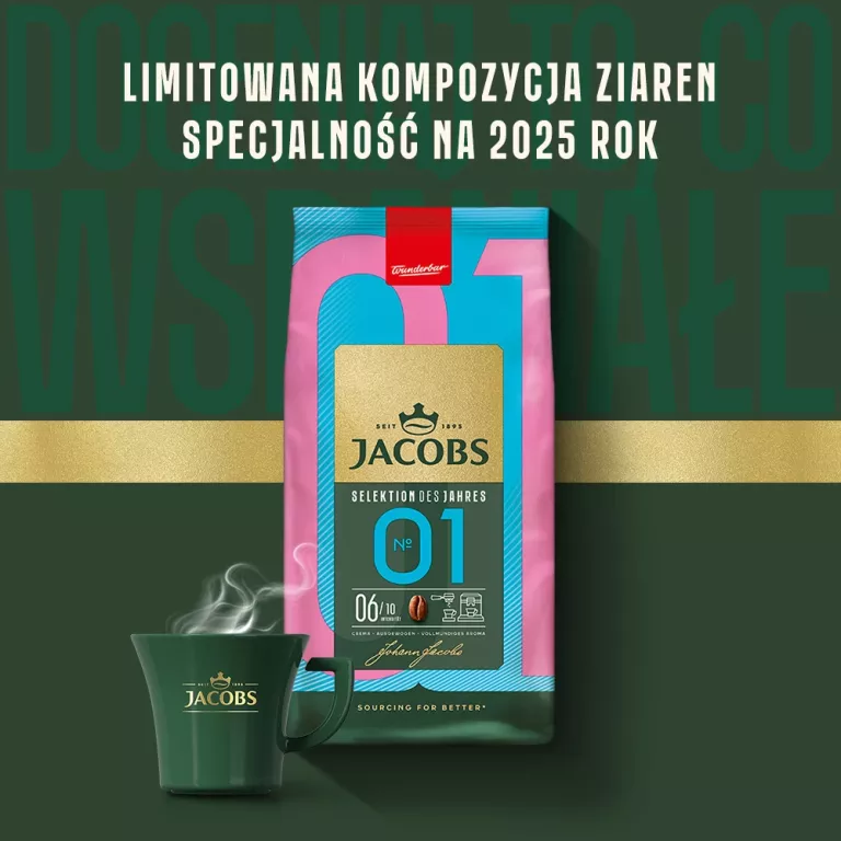 KAWA ZIARNISTA JACOBS SELECTION OF THE YEAR NO.1 1KG