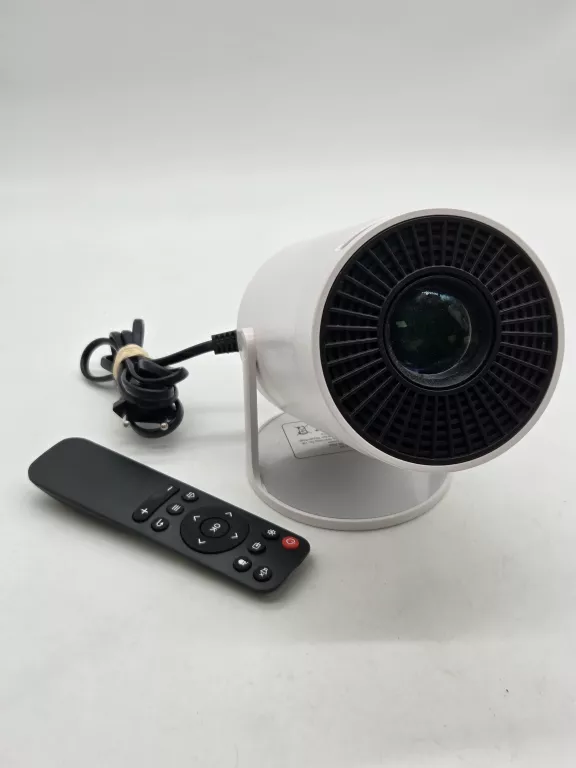 PROJEKTOR RZUTNIK Z ANDROIDEM TV WIFI 4K GLOSNIK OBROTOWY