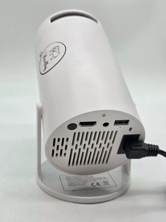 PROJEKTOR RZUTNIK Z ANDROIDEM TV WIFI 4K GLOSNIK OBROTOWY