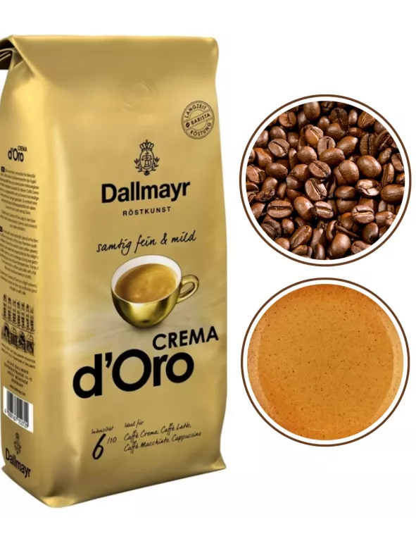 KAWA ZIARNISTA DALLMAYR CREMA D'ORO 1KG
