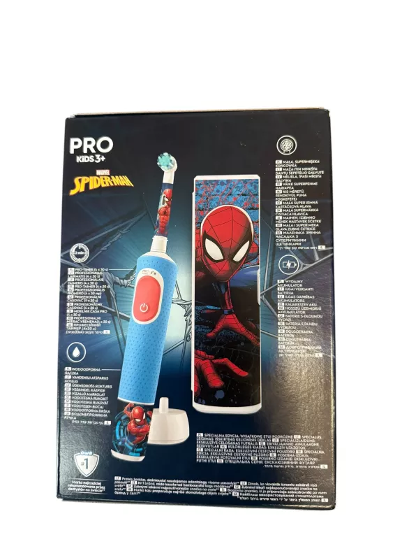 SZCZOTECZKA ELEKTRYCZNA DZIECIĘCA ORALB PRO KIDS 3+
