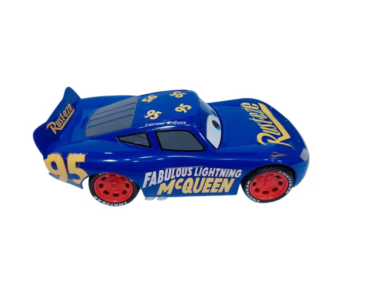 ZDALNIE STEROWANY ZYGZAK MC QUEEN LIGHT R/C NIEBIESKI