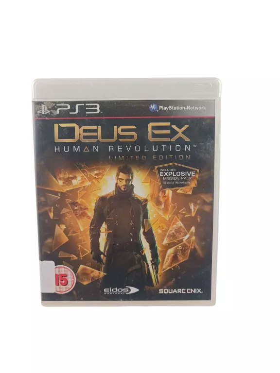 GRA PS3 DEUX EX HUMAN REVOLUTION LIMITED EDITION