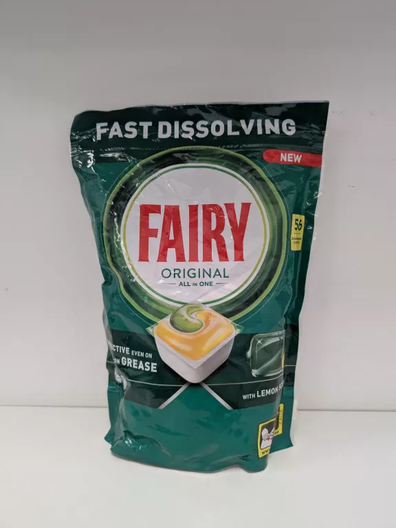 FAIRY ORIGINAL CYTRYNA KAPSUŁKI DO ZMYWARKI ALL IN ONE 56SZT