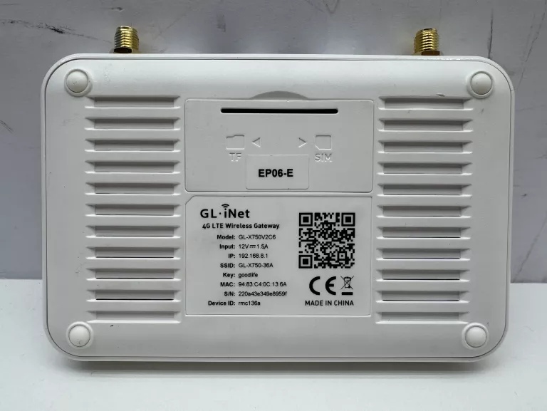 GL.INET GL-X750V2 ROUTER 4G LTE