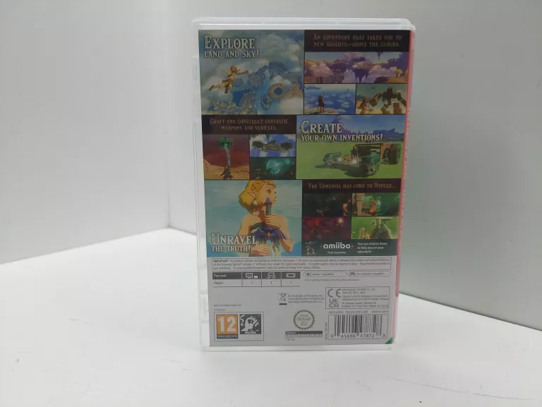 GRA NA NINTENDO SWITCH THE LEGEND OF ZELDA TEARS OF THE KINGDOM