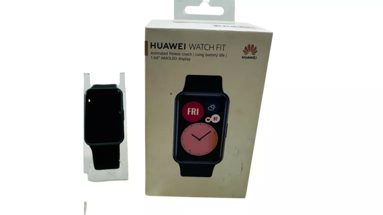 SMARTWATCH HUAWEI FIT TIA-B09 KOMPLET STAN DOBRY