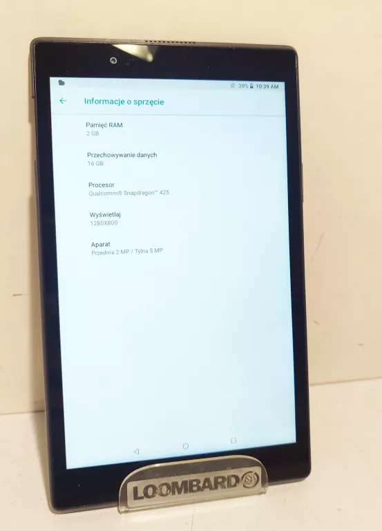 TABLET LENOVO TAB 4 2/16GB 8"