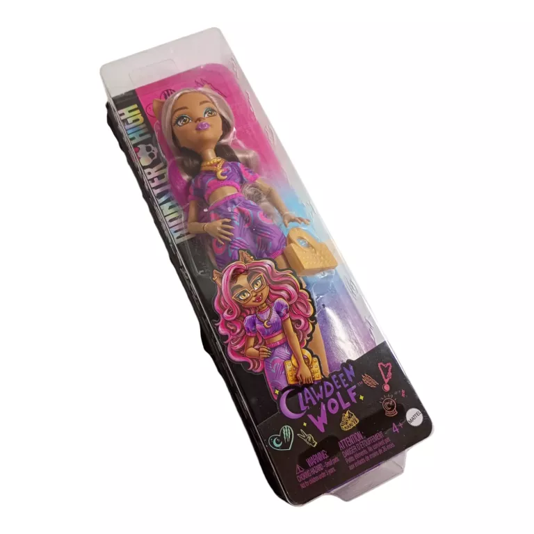 LALKA BARBIE MONSTER HIGH CLAWDEEN WOLF